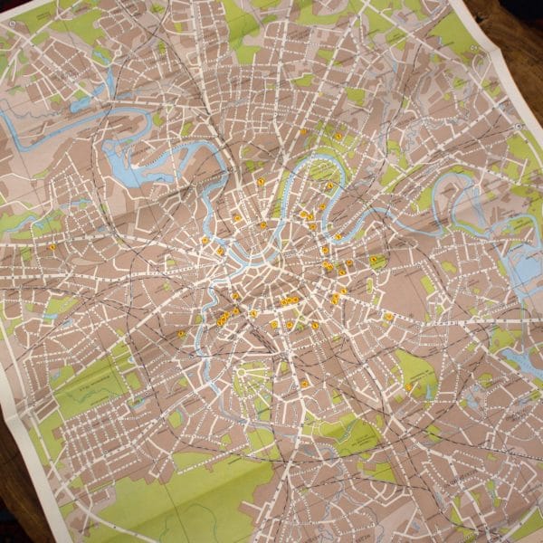 Литературная Москва Туристическая схема — изображение 2