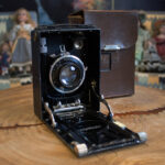 Старинный складной фотоаппарат "Voigtländer"с объективом g. Deckel‑München — изображение 2